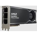 AMD Radeon™ Pro W7900, Professionelle Grafikkarte, Workstation, AI, 3D-Wiedergabe, 48 GB GDDR6, DisplaPort™ 2.1, AV1, 61 TFLOPS, 96 CUs, 295W TDP, 8K