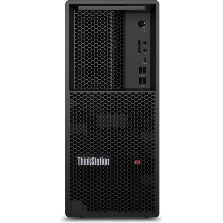 Lenovo ThinkStation P3 Gen 2, Tower Workstation mit Intel Core Ultra 7, 64 GB DDR5-RAM, 1 TB SSD, TCG Opal-Verschlüsselung, Deutsch