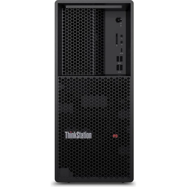 Lenovo ThinkStation P3 Gen 2, Tower Workstation mit Intel Core Ultra 7, 64 GB DDR5-RAM, 1 TB SSD, TCG Opal-Verschlüsselung, Deutsch
