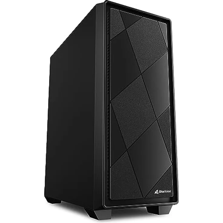Sharkoon VS8 ATX Midi PC Gehäuse, schwarz