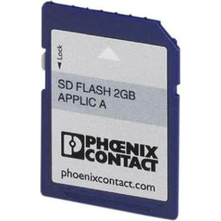 Phoenix Contact SD FLASH 2GB, Speicherkarte für SPS-Systeme, robust von -40 °C bis 85 °C