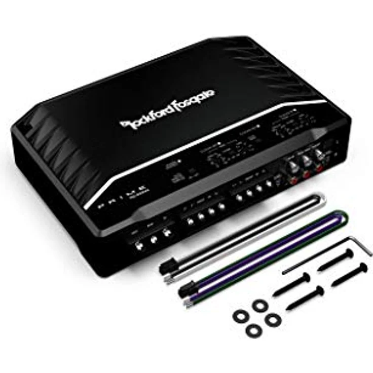 Rockford Fosgate R2-500X4 PRIME, 4-Kanal Class-D Verstärker mit 4 × 75 W RMS, C.L.E.A.N. Setup-System, variablen Hoch- und Tiefpassfiltern – Bild 4