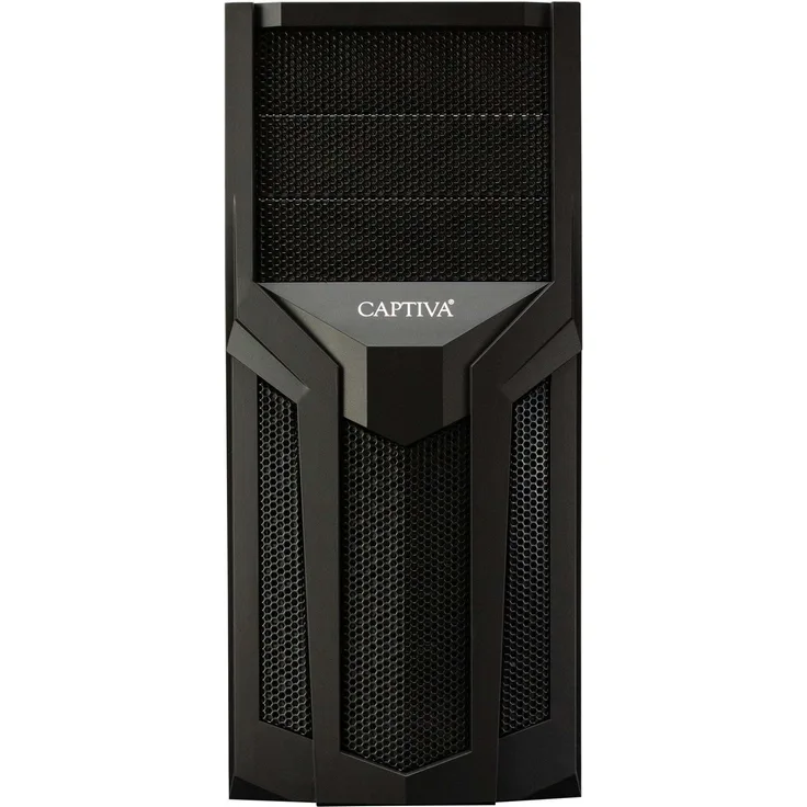 Captiva Workstation I74-680, Desktop-PC mit Intel Core i7-12700K, 16 GB RAM, 500 GB SSD, UHD Graphics 770, Schwarz