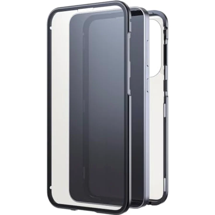Hama 360° Glass Cover für Samsung Galaxy A57 5G, Schwarz und Transparent – Bild 1