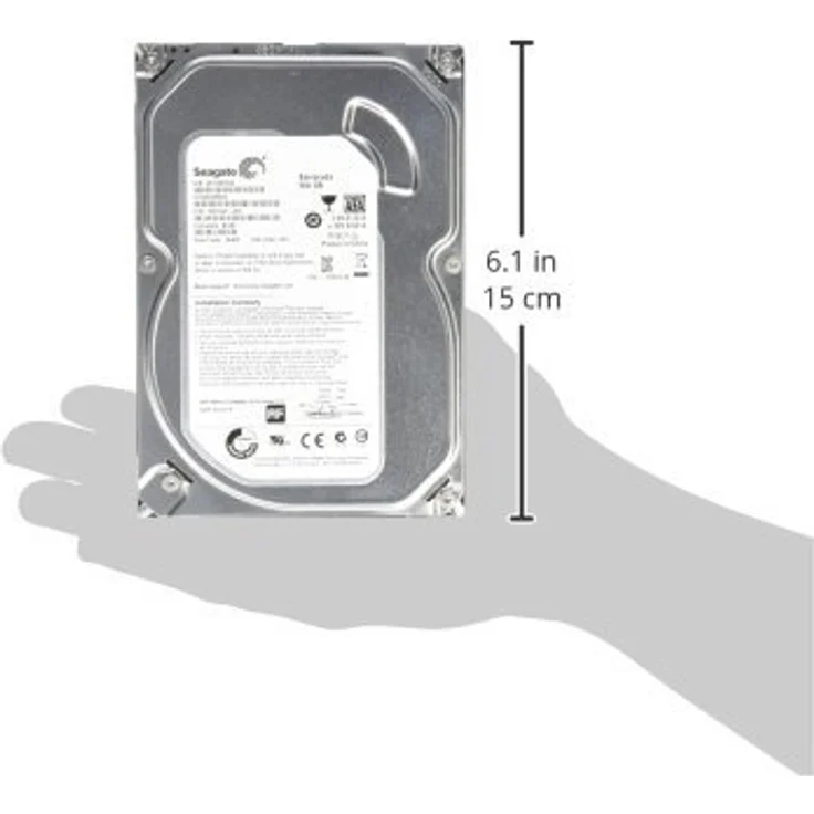 Seagate Desktop HDD 500 GB, interne Festplatte, 3.5'', SATA, 6GB-s, 16 MB Cache - ST500DM002 – Bild 2
