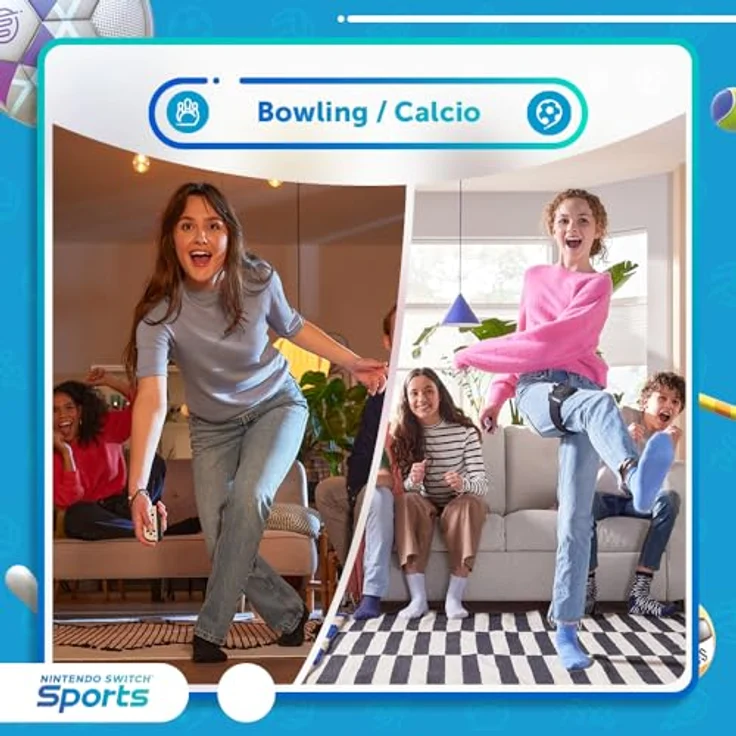 Nintendo Videogioco Sports, Nintendo Switch Game mit strapazierfähigem Design, Schwarz – Bild 5