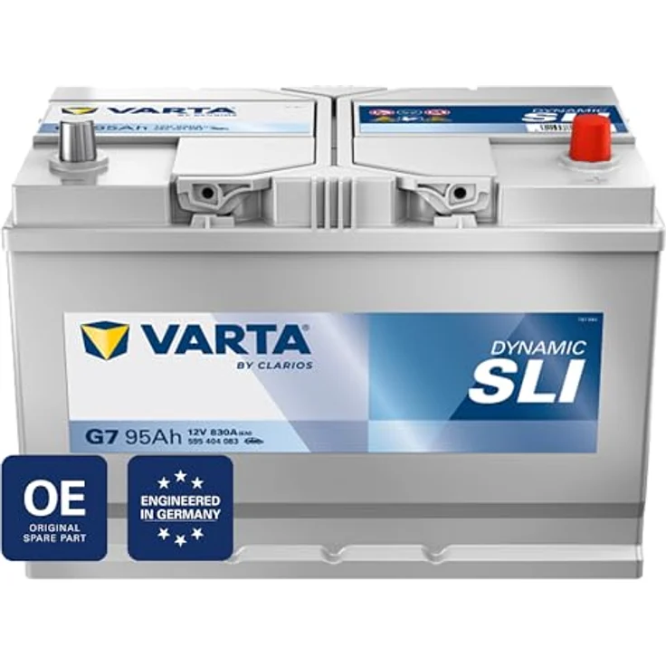 VARTA G7 Blue Dynamic 12V 95Ah 830A Autobatterie, wartungsfrei, Pluspol rechts, 595 404 083 inkl. 7,50 Pfand – Bild 1