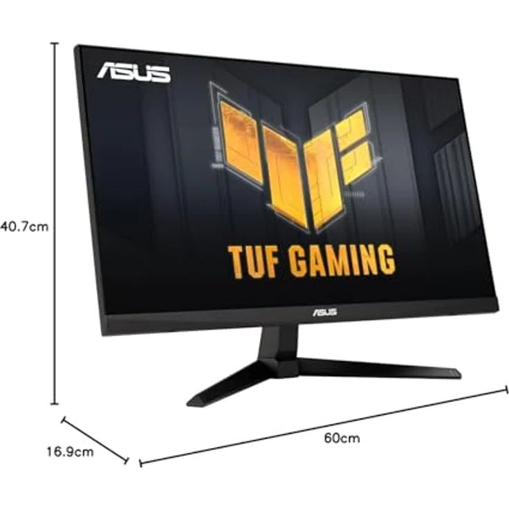 ASUS TUF Gaming VG246H1A - 24 Zoll Full HD Monitor - 100 Hz, 0.5ms MPRT, FreeSync, ELMB Sync, GameFast Input - IPS Panel, 16:9, 1920x1080, HDMI - Schwarz – Bild 5