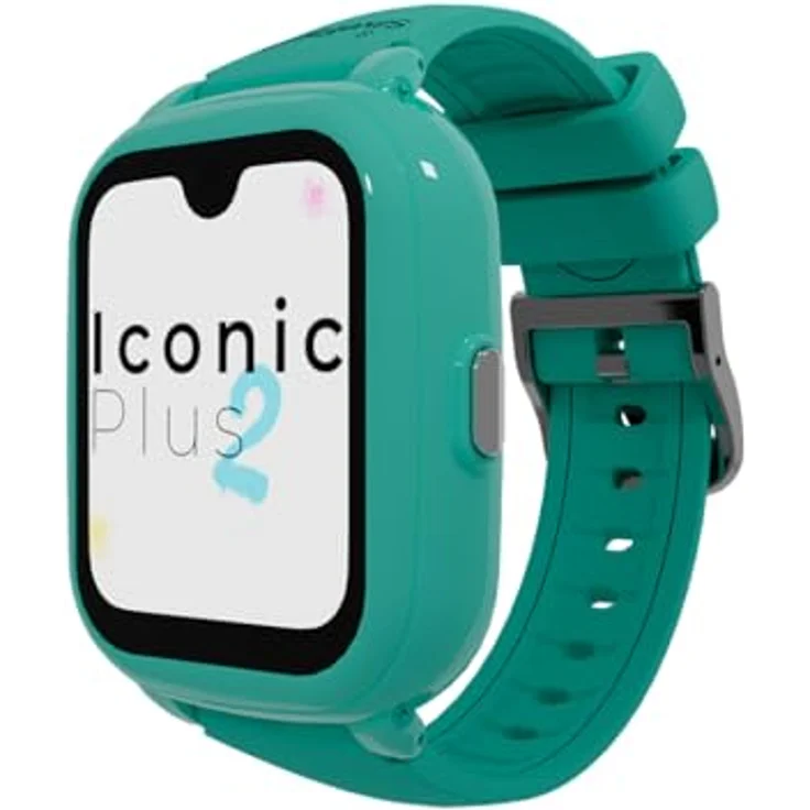Save Family Iconic Plus 2 (40 mm, 4G) Smartwatch mit GPS, Anrufen, Videoanrufen, SOS-Button und Vitalzeichenmonitor, bunt – Bild 1