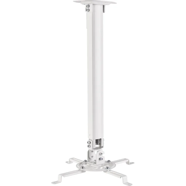 Reflecta Prometheus 545-900 mm, Beamer Halterung für Decke mit flexiblem Montagebereich und Kabelmanagement, Schwarz