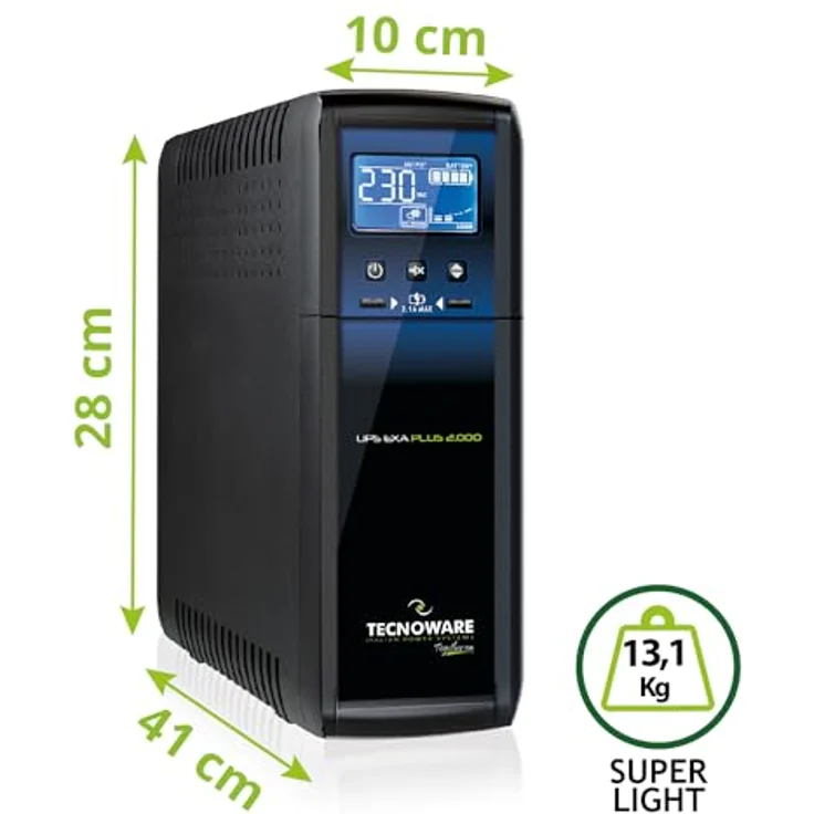 TECNOWARE UPS EXA Plus 2000 - Preisvergleich – Bild 3