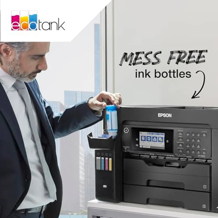 Epson 113 EcoTank 4-Farben-Multipack, Professionell aussehende Drucke, Tausende von Seiten – Bild 5