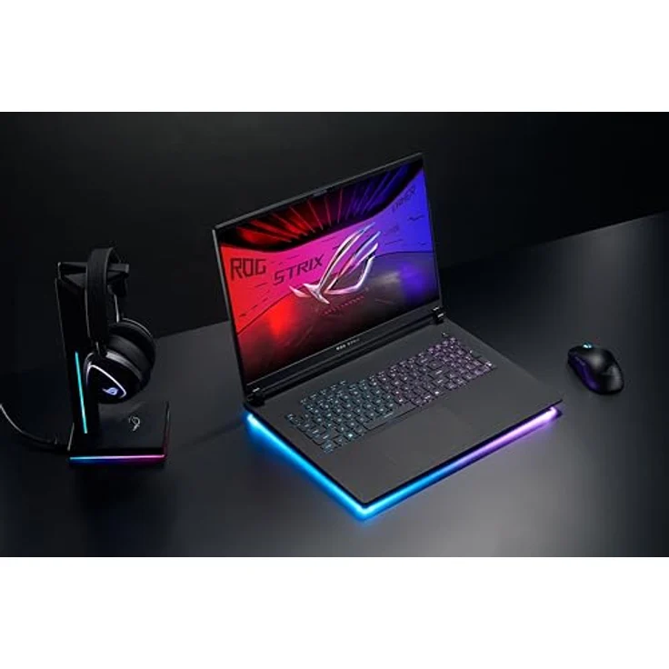ASUS ROG Strix G18 G814FP Laptop | 18" 2,5K 240Hz/3ms IPS Display, AMD Ryzen 9 9955HX, 32GB RAM, 1TB SSD, NVIDIA RTX 5070, Win11 Home, Eclipse Gray, 3 Monate GamePass – Bild 5