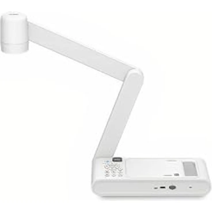 Epson ELPDC30 Dokumentenkamera, 13 MP, 4K Auflösung, 23-facher digitaler und 10-facher optischer Zoom, kabellos, mit LED Licht – Bild 2