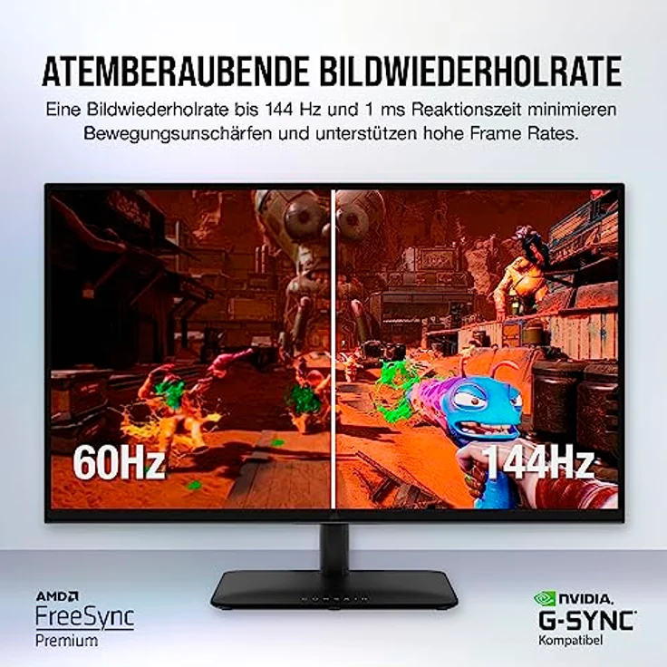 Corsair Xeneon 32UHD144-A écran plat de PC 81,3 cm (32") 3840 x 2160 Pixels 4K Ultra HD Noir – Bild 3