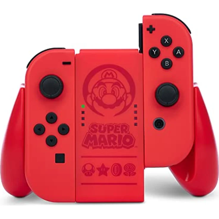 PowerA Joy-Con-Komfortgriff für Nintendo Switch - Super Mario - Rot – Bild 5
