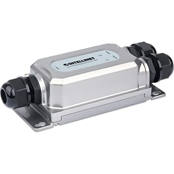 Intellinet 561778 Gigabit Poe+ High-Power Injektor für den Außenbereich Silber