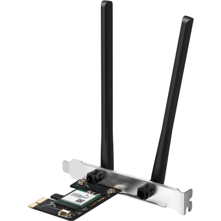 Mercusys MA70XE AX1800 WiFi 6 PCIe-Adapter, 1201 Mbps (5 GHz), Bluetooth 5.4, WPA3-Sicherheit