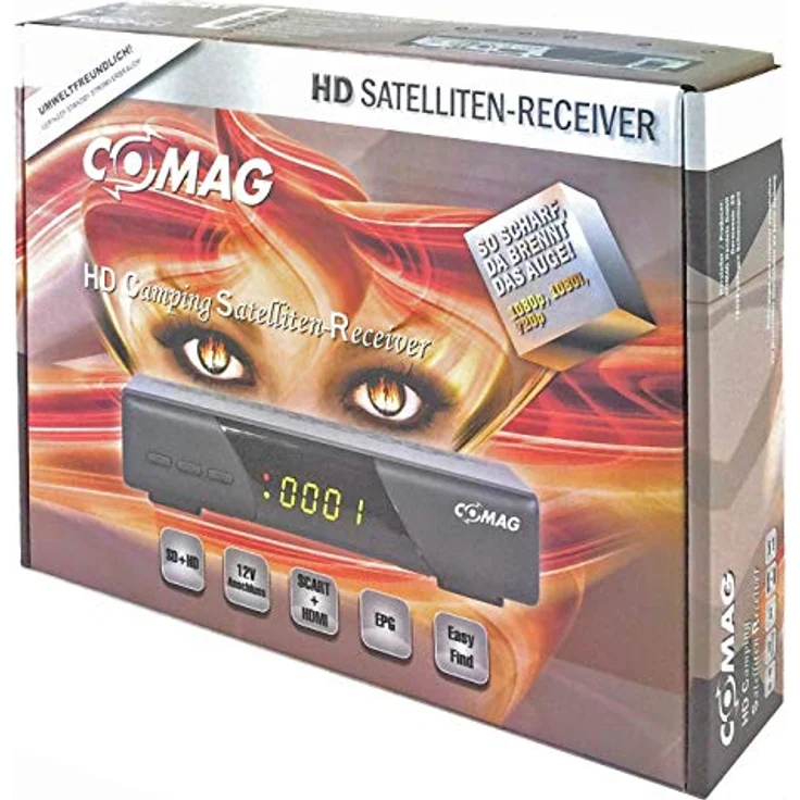 HD SAT Receiver Echosat Digital mit Audio Cinch USB HDMI Full HDTV 1080p Tuner – Bild 7