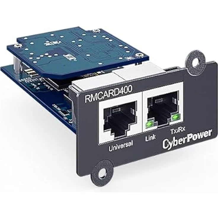 CyberPower Systems REMOTE MANAGEMENT CARD (RMCARD400) - Fernzugriff, automatische Ereignisbenachrichtigungen, mehrsprachiges Interface – Bild 2