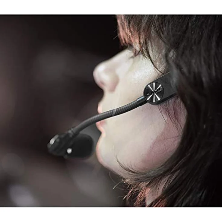 Shure SM35-TQG kabelloses Performance Headset-Kondensatormikrofon, inkl. Windschutz mit Snap-Fit Halterung und TA4F-Stecker (TQQ) – Bild 4