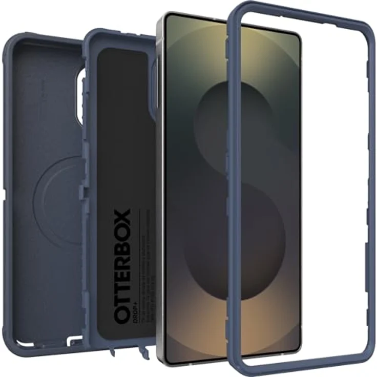 OtterBox Defender Series Pro Hülle für Samsung Galaxy S26 Ultra, stoßfest, 7X militärisch getestet, extrem robust mit Magneten, Blau – Bild 5