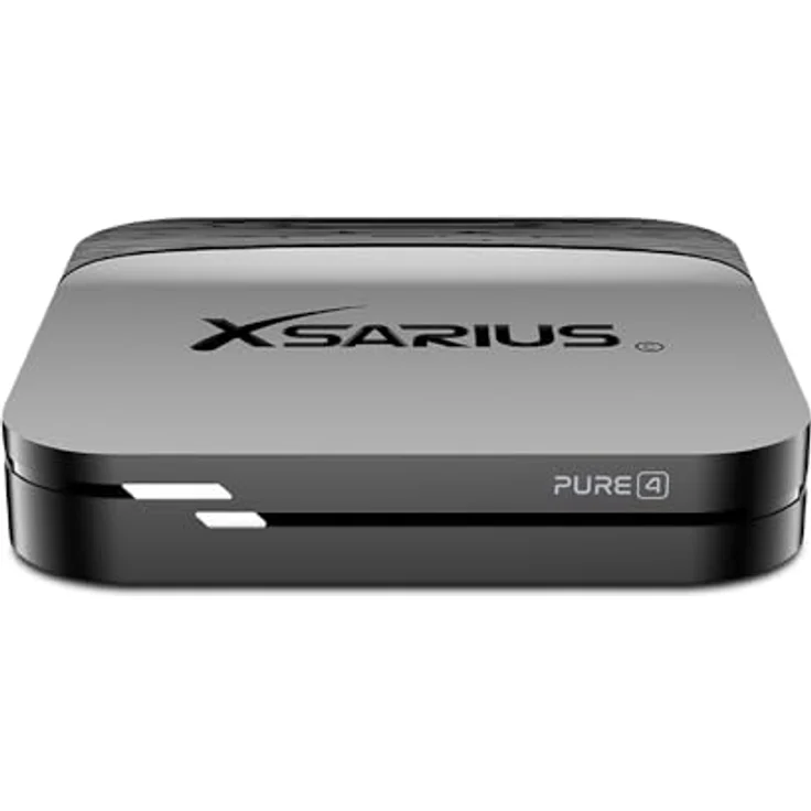 Xsarius Pure 4 4K UHD Android 14 IP-Receiver, Schwarz, Dual-WiFi, 2GB RAM, 16GB Flash, HDMI, HDR10+, Bluetooth, PremiumTV+ – Bild 4