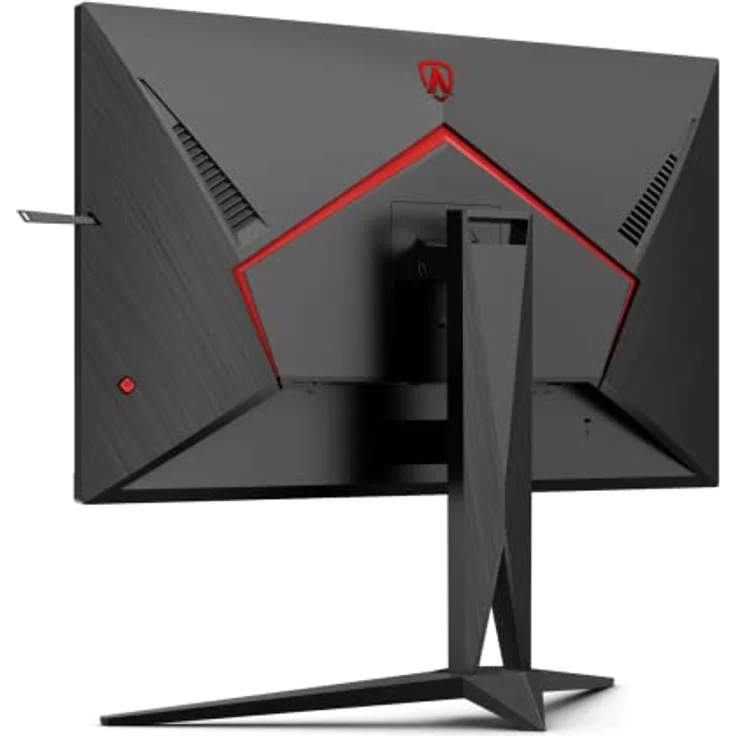 AOC AGON AG275QXN - 27 Zoll QHD Gaming Monitor, 165 Hz, 1 ms, HDR400, FreeSync Premium (2560x1440, HDMI, DisplayPort, USB Hub) schwarz/rot – Bild 5