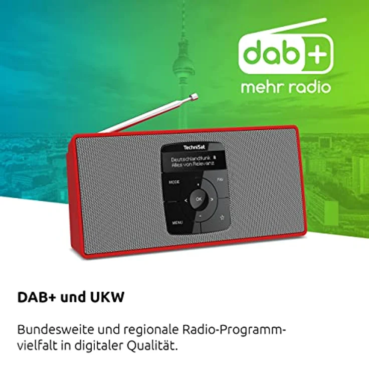 DIGITRADIO 2 S, rot/silber – Bild 4