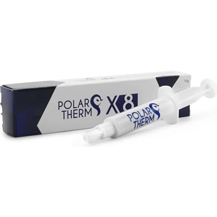 Polartherm X-8 Wärmeleitpaste für CPU & GPU, 10 Gramm, mit Auftragshilfe, hohe Wärmeleitfähigkeit, lange Haltbarkeit, nicht leitend – Bild 3