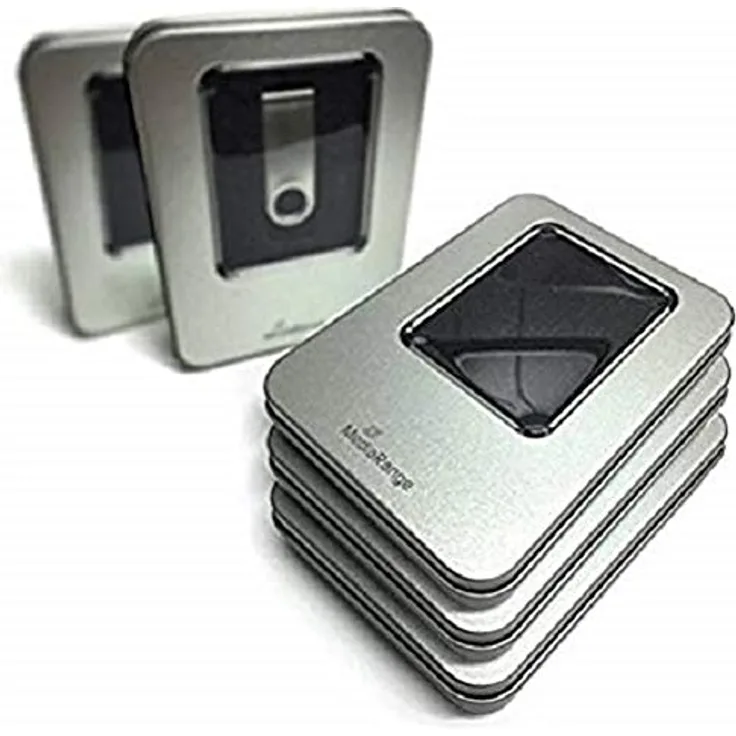 MediaRange Alu Aufbewahrungsbox Silber BOX901 für USB Speichersticks