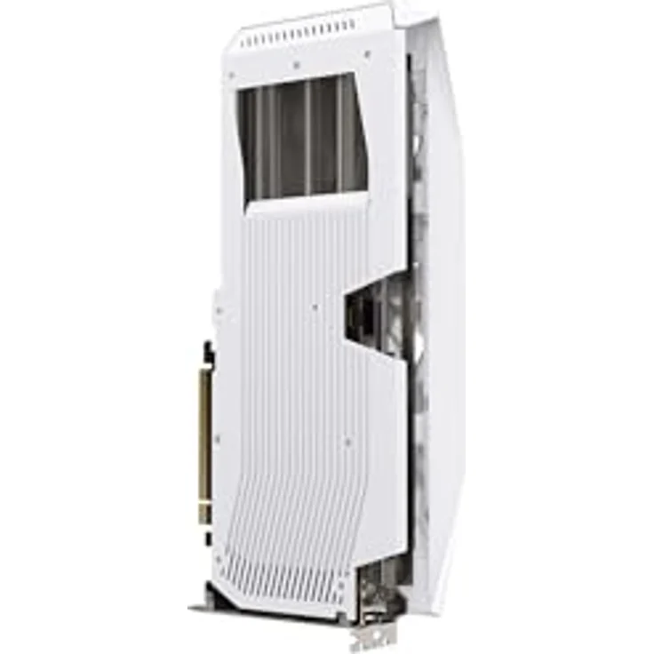 XFX Mercury AMD Radeon RX 9060XT OC White, 16GB GDDR6 Grafikkarte mit 3-Fan-Kühlung, Boost-Takt bis zu 3320 MHz, HDMI und 2x DP – Bild 4