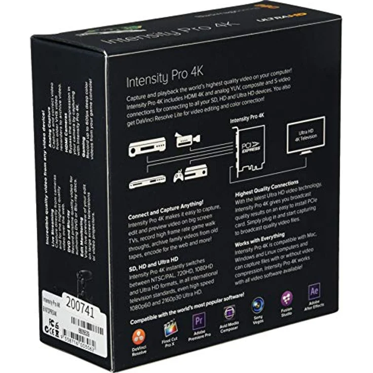 Blackmagic Design BMD-BINTSPRO4K, W125761719 (BMD-BINTSPRO4K) – Bild 2