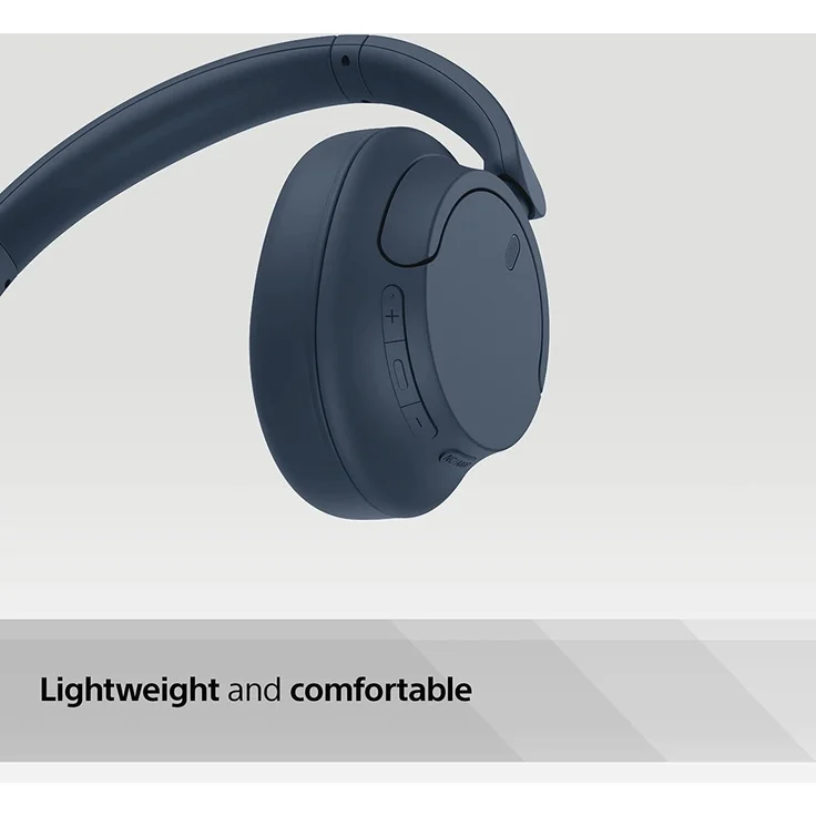 Sony WH-CH720N Over-Ear-Kopfhörer, Bluetooth, Mikrofon, Noise Cancelling, blau – Bild 4