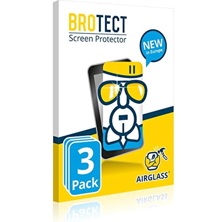 BROTECT Panzerglasfolie für Apple iPad 10.2" WiFi 2020 (8. Gen.) (3 Stück) Schutzglas Schutzfolie [Extrem Kratzfest 9H, Anti-Fingerprint – Bild 3