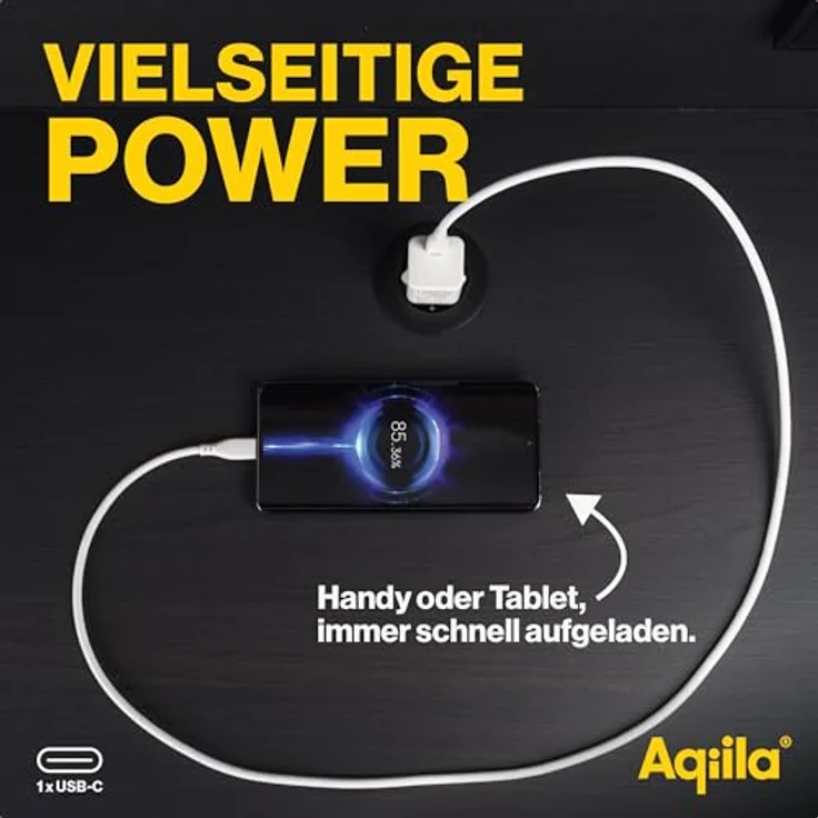 Aqiila Chargebird W1, 20W USB-C Ladeadapter mit Power Delivery und 98% recyceltem Gehäuse – Bild 5
