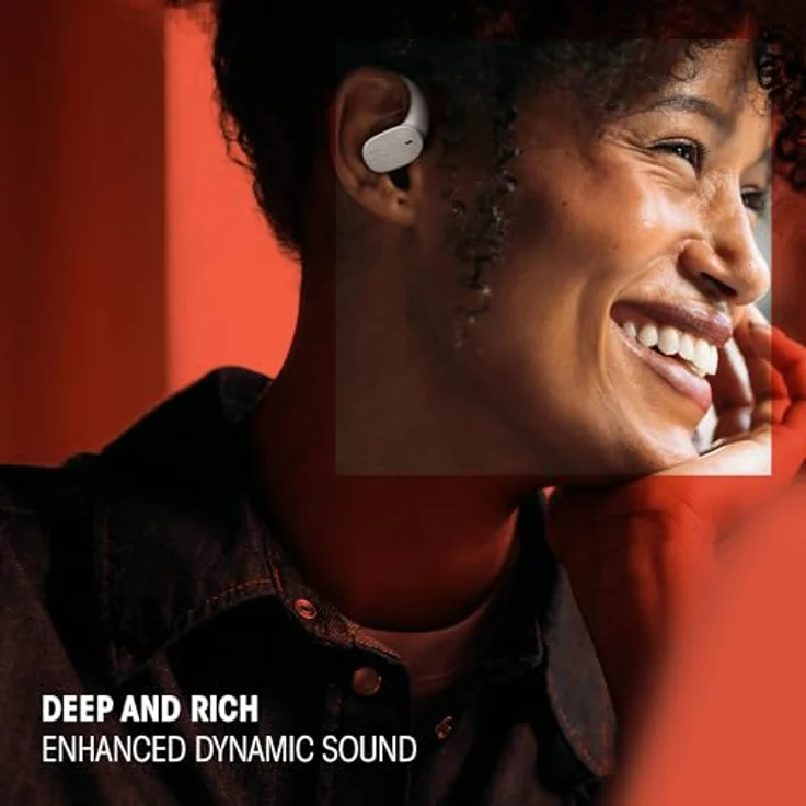 JBL Sense Lite, Open-ear Kopfhörer mit IP54 Schutz, 32 Stunden Akkulaufzeit, Bluetooth, beige – Bild 6
