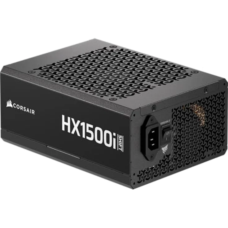 Corsair HX1500i, 1500 W ATX-3.0 Netzteil mit 80-Plus-Platinum-Zertifizierung, Schwarz – Bild 2