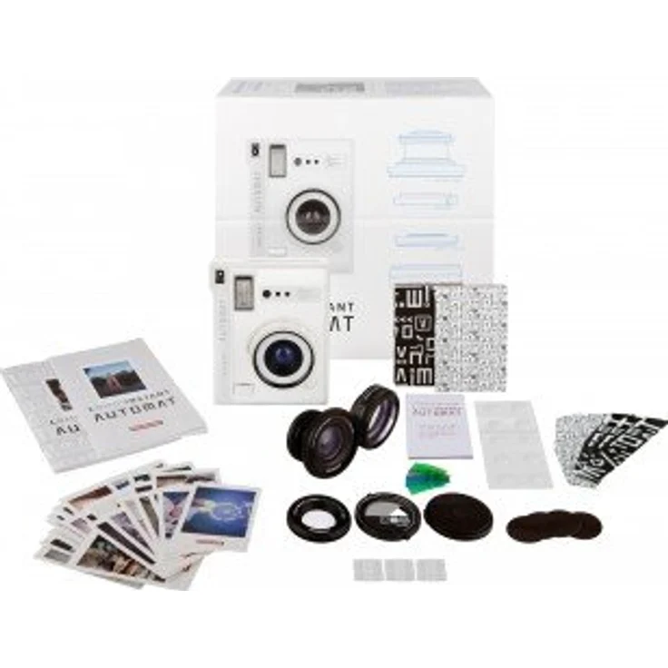 Lomography Lomo'Instant Automat Sofortbildkamera Bora Bora + Objektivaufsätze mit Weitwinkel-Objektiv, Close-Up Objektiv und Fisheye Objektiv – Bild 5