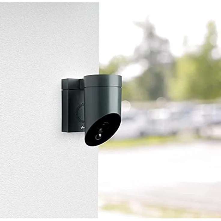 Somfy 2401563 - Überwachungskamera, Full HD-Kamera mit Nachsicht, Integriete Sirene mit 110 dB, Bewegungserkennung, grau – Bild 3