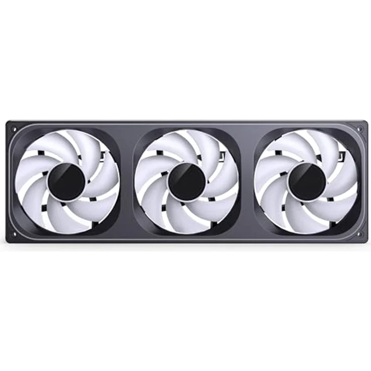 Jonsbo ZB-360 Gehäuselüfter, PWM, ARGB - 360mm, schwarz mit Unendlichkeitsspiegel-Effekt – Bild 8