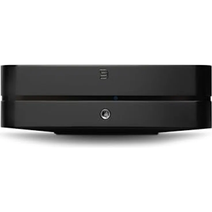 Bluesound Powernode 2025, kabelloser Mehrraum-Musik-Streaming-Verstärker, 100 W x 2 Stereo/80 W x 3 LCR, Hi-Res Audio, HDMI eARC, Schwarz