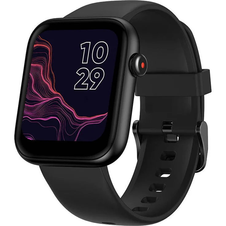 Mobvoi TicWatch GTH 2 Smartwatch, Schwarz, 1,72" TFT-Touchscreen, 100 Sportmodi