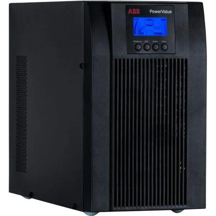 ABB PowerValue 11T G2, Online-Doppelwandler USV 2000 VA, 1800 W, spannungsunabhängig mit bis zu 95% Doppelwandlungseffizienz