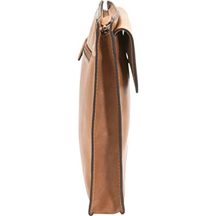 Picard Toscana Collegemappe, 100% Leder, 35 cm x 4.5 cm x 27 cm, braun – Bild 4