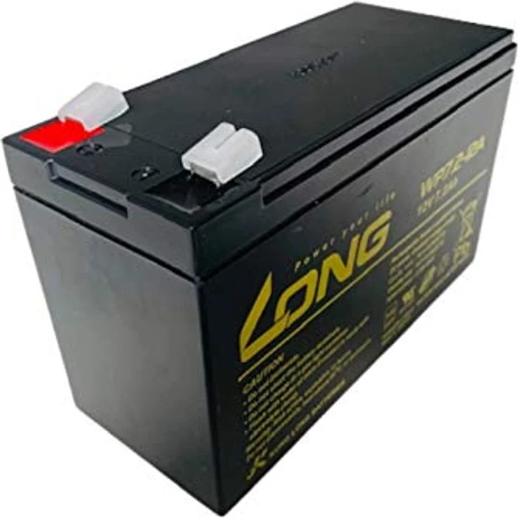 4X AGM 12V 7,2Ah Bleiakku WP7.2-12 VDs Akku, Faston 6,3mm kompatibel Bleigel Gel Akku 7Ah 8Ah 9Ah USV – Bild 5