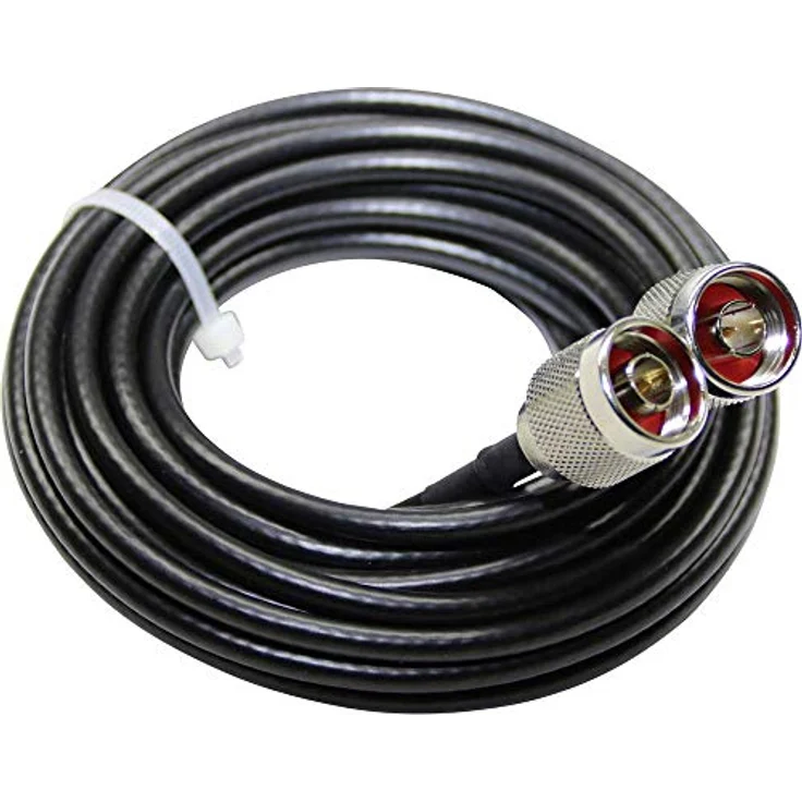 Wittenberg Antennen Antennenkabel, 3 m N-Stecker, schwarz – Bild 1