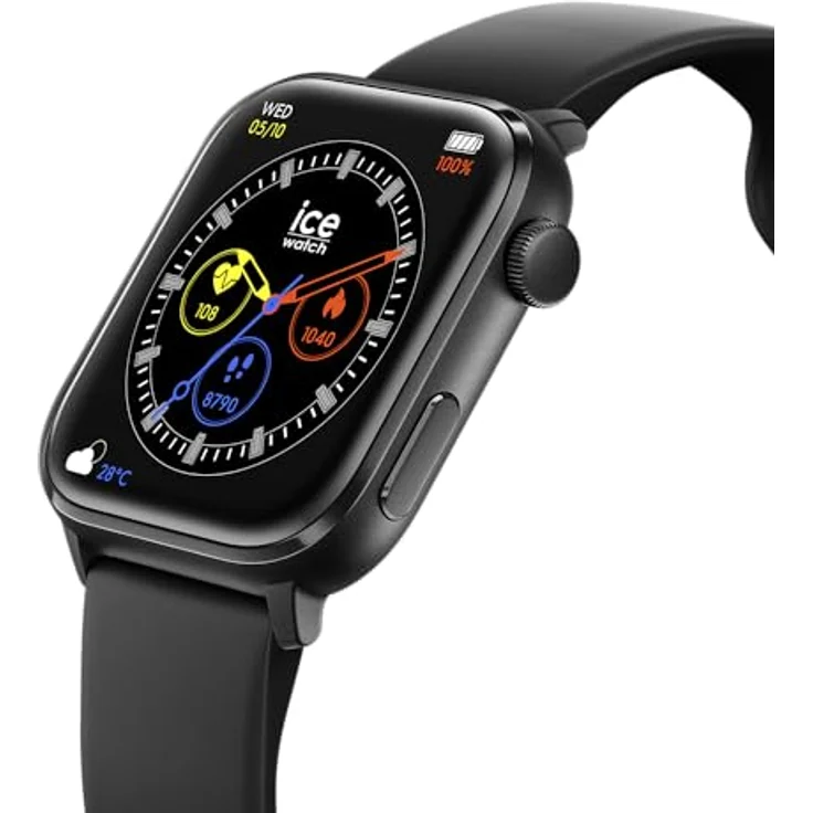 ice-watch ICE smart 2.0 - 1.96 Smartwatch, Silikonarmband, Amoled-Display in zahlreichen Farben – Bild 3