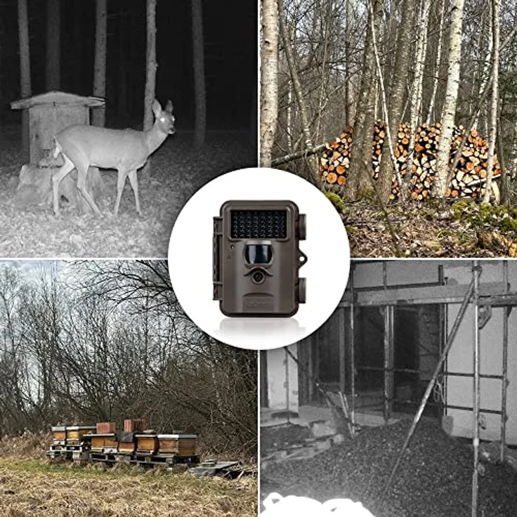 Dörr Snapshot Mini Black 30MP 4K | Überwachungskamera - Wildkamera - Fotofalle - 30 Megapixel - Ultra HD 4K Videos - 940nm IR LEDs - Black LEDs | für den Innen- und Außenbereich (Einzeln) – Bild 4