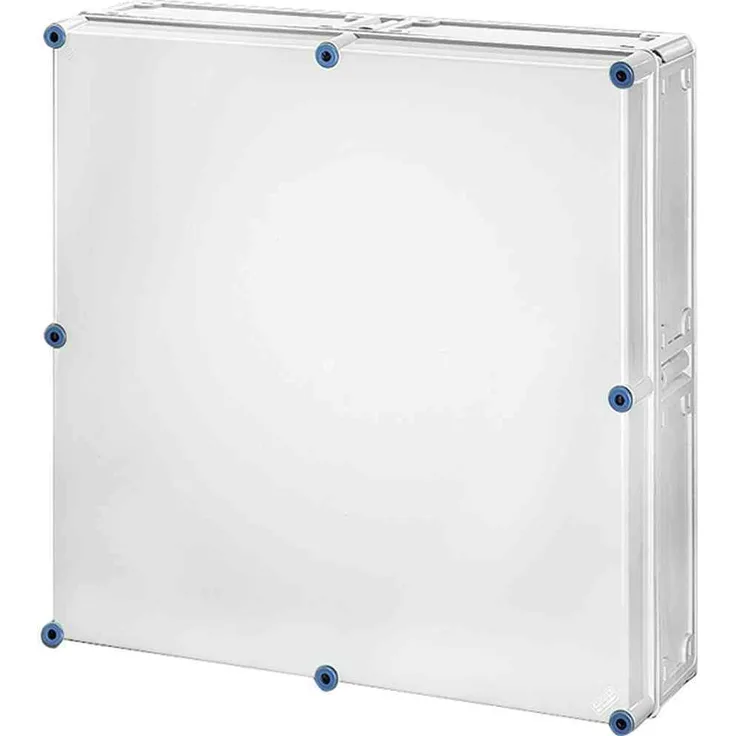 Hensel 2000013 Leergehäuse Mi 0801, Kunststoff Verteilerschrank IP65, grau, 600x600x170 mm